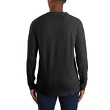 Carhartt 106656 Force™ Relaxed Ls T-Shirt nærbillede med logo