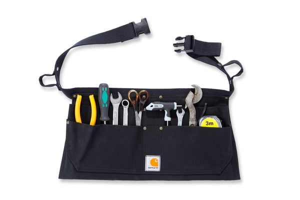 Carhartt 106668 A09 Firm Duck Half Apron med tryk eller logo – arbejdstøj og firmatøj