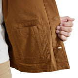 Carhartt 106675 Duck Loose Fit Chore Vinterjakke produktbillede med tryk
