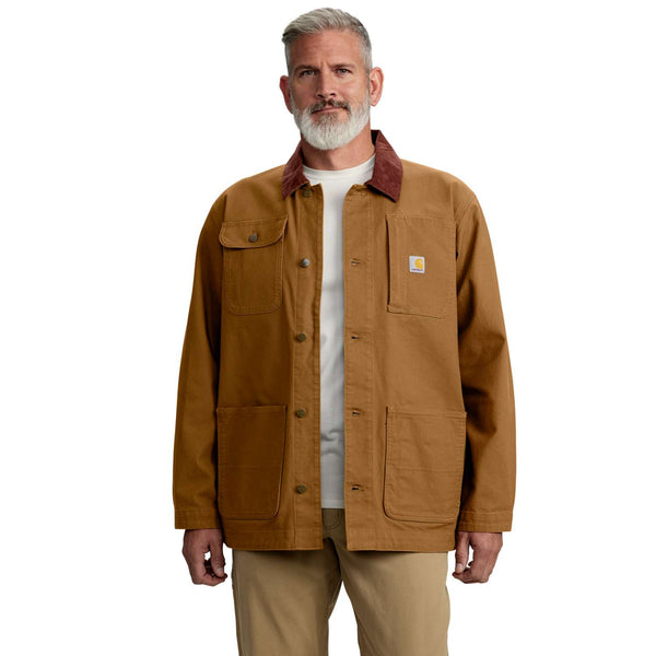 Carhartt 106675 Duck Loose Fit Chore Vinterjakke med tryk eller logo – arbejdstøj og firmatøj