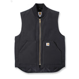Carhartt 106676 V01 Insulated Rib Collar Vest produktbillede med logo