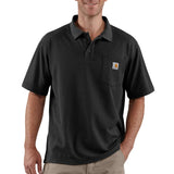 Carhartt 106685 Midweight S/S Pocket Polo med tryk eller logo – arbejdstøj og firmatøj