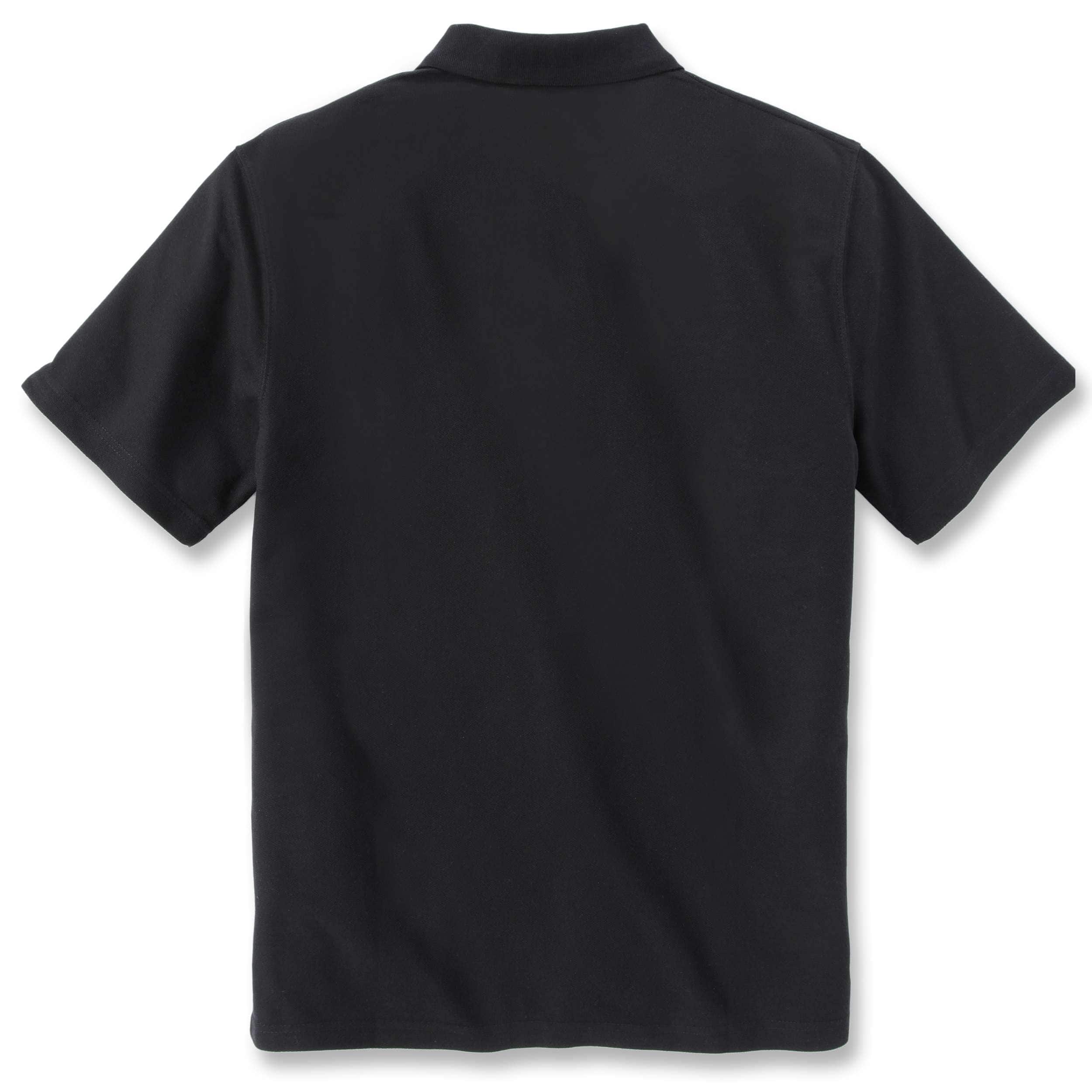 Carhartt 106685 Midweight S/S Pocket Polo produktfoto med tryk