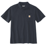 Carhartt 106685 Midweight S/S Pocket Polo produktfoto til broderi