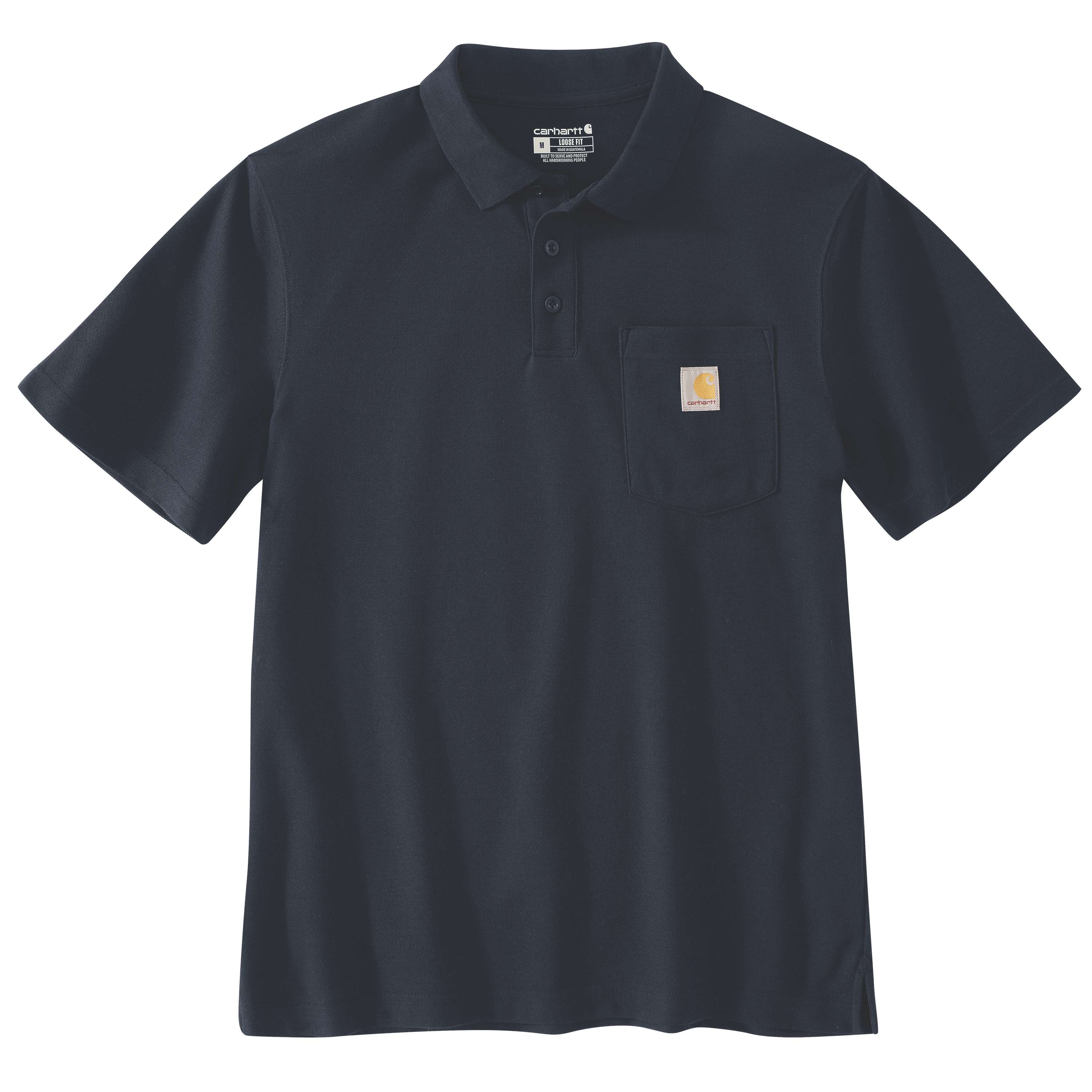 Carhartt 106685 Midweight S/S Pocket Polo produktfoto til broderi