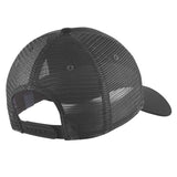 Carhartt 106687 Canvas Mesh Back Cap nærbillede med logo