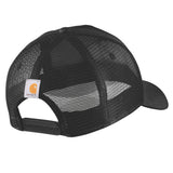 Carhartt 106738 Rugged Flex™ Twill Mesh-Back Script Patch Cap detalje til broderi