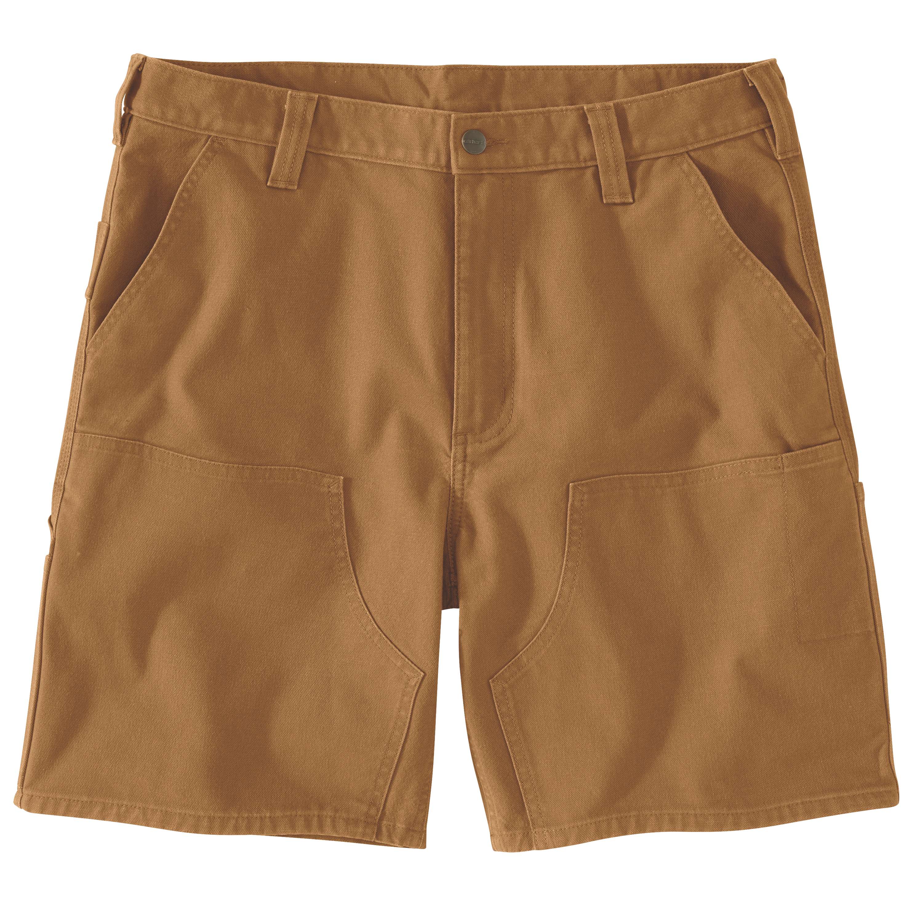 Carhartt 106847 Duck Double Front Shorts produktfoto med tryk