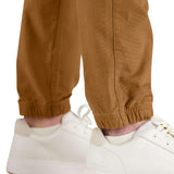 Carhartt 106889 Relaxed Fit Canvas Jogger Buks detalje med firmalogo