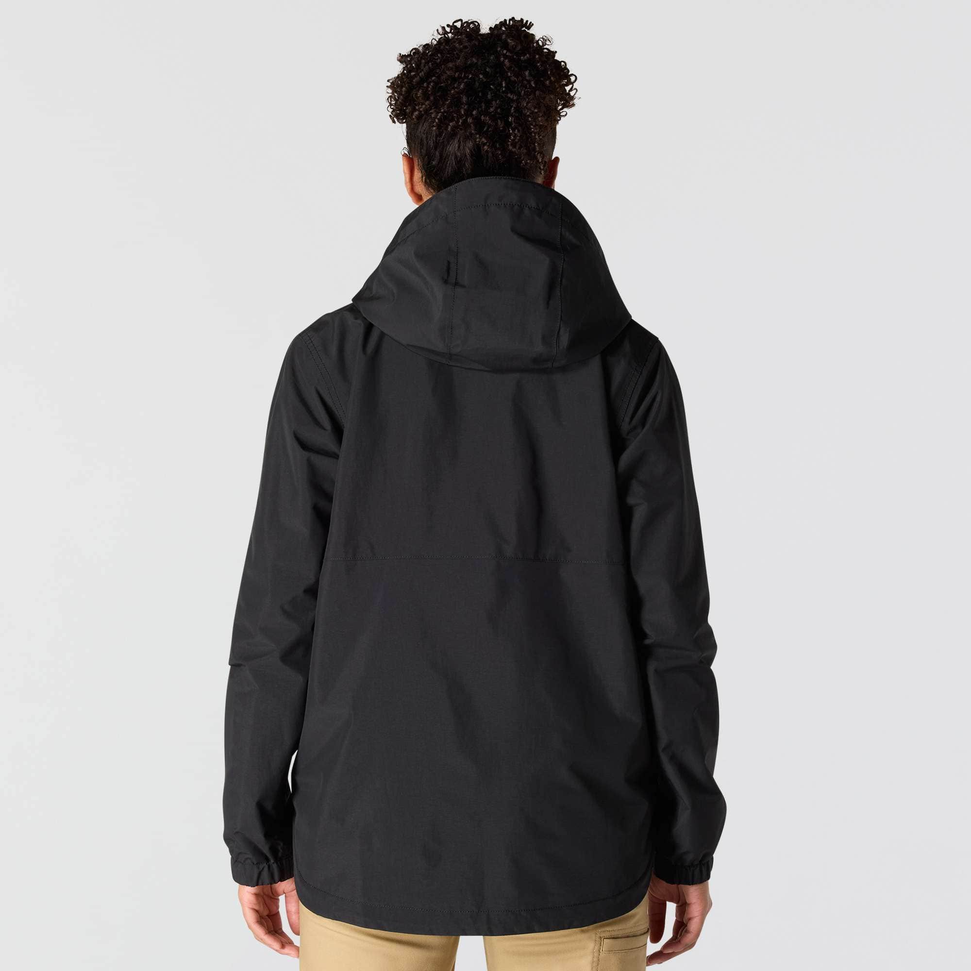 Carhartt 106904 Hooded Packable Jakke Dame produktbillede med logo
