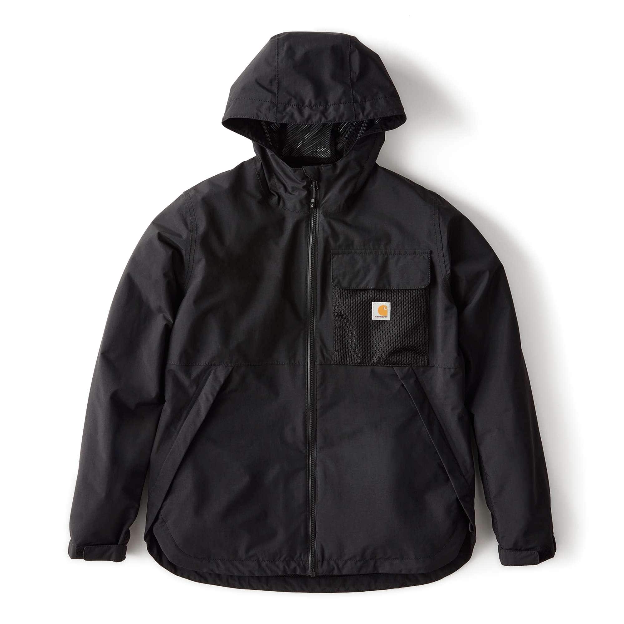 Carhartt 106904 Hooded Packable Jakke Dame produktfoto med tryk