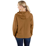 Carhartt 106918 (Women) Fiber Series Graphic Hooded Sweatshirt Dame produktbillede med logo
