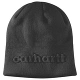 Carhartt 107002 Knit Embossed Beanie produktbillede med logo