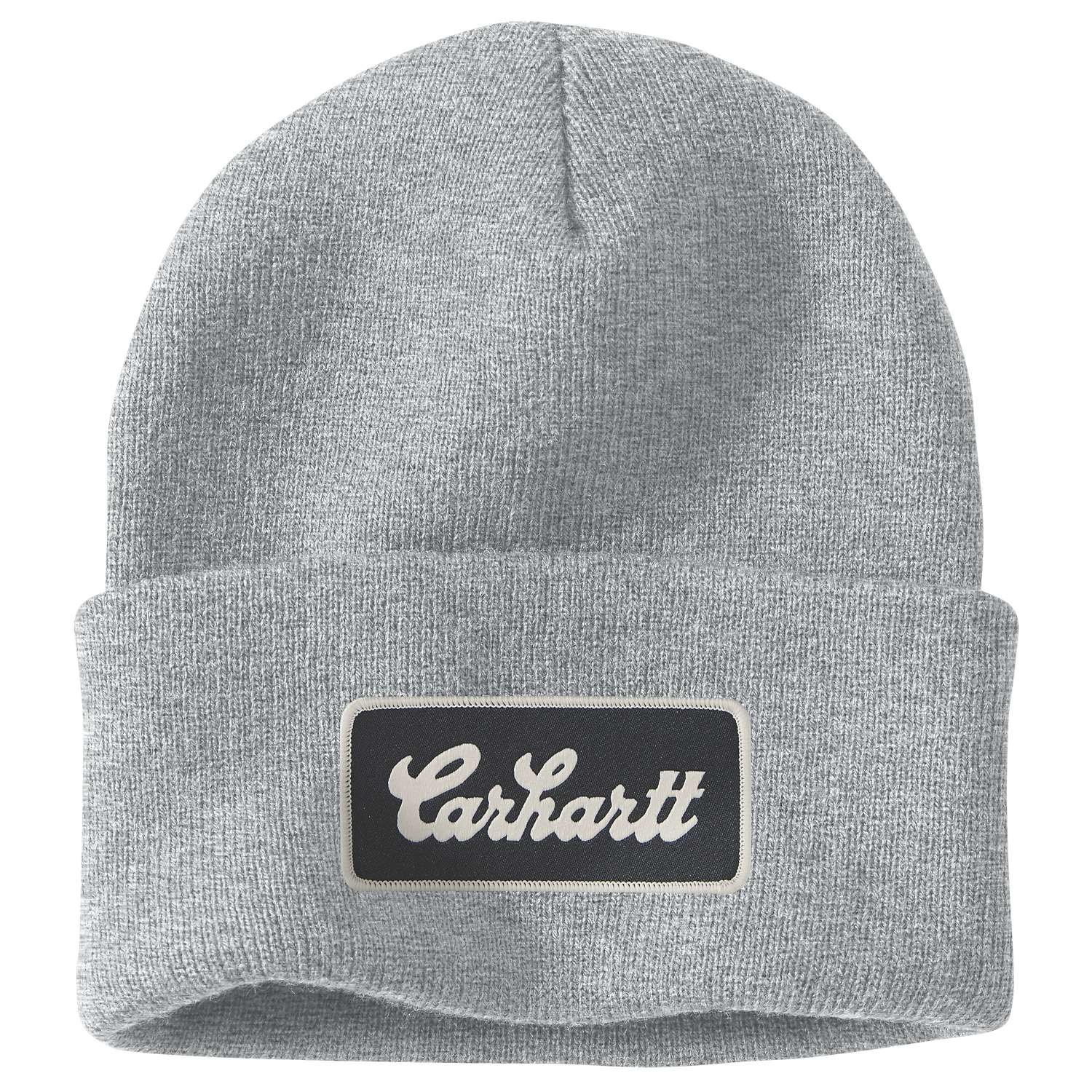 Carhartt 107007 Knit Cuffed Script Patch Beanie