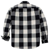 Carhartt 107013 Long-Sleeve Plaid Skjorte detalje til broderi