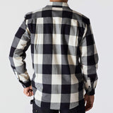 Carhartt 107013 Long-Sleeve Plaid Skjorte produktbillede med logo