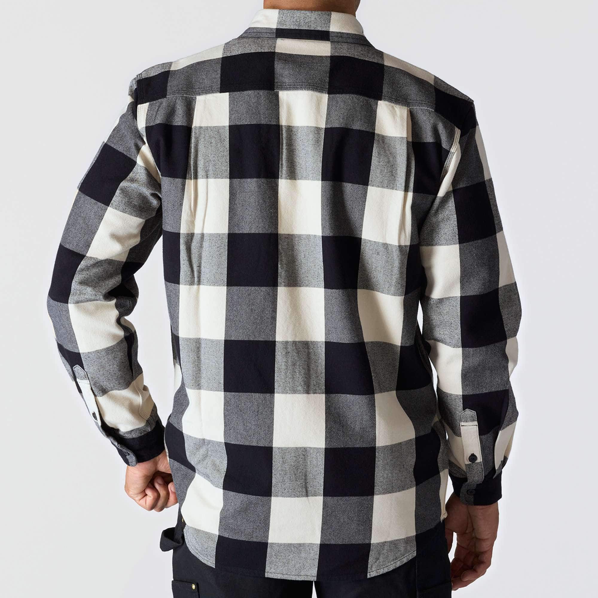 Carhartt 107013 Long-Sleeve Plaid Skjorte