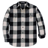 Carhartt 107013 Long-Sleeve Plaid Skjorte produktfoto med tryk