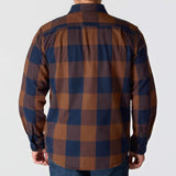 Carhartt 107013 Long-Sleeve Plaid Skjorte produktfoto til broderi