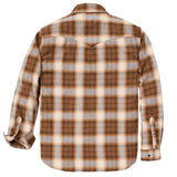 Carhartt 107016 Snap-Front Plaid Skjorte detalje til broderi