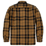 Carhartt 107017 Flannel Sherpa-Lined Skjorte Jakke detalje til broderi