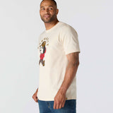 Carhartt 107051 Active Jakke Graphic T-Shirt detalje til broderi
