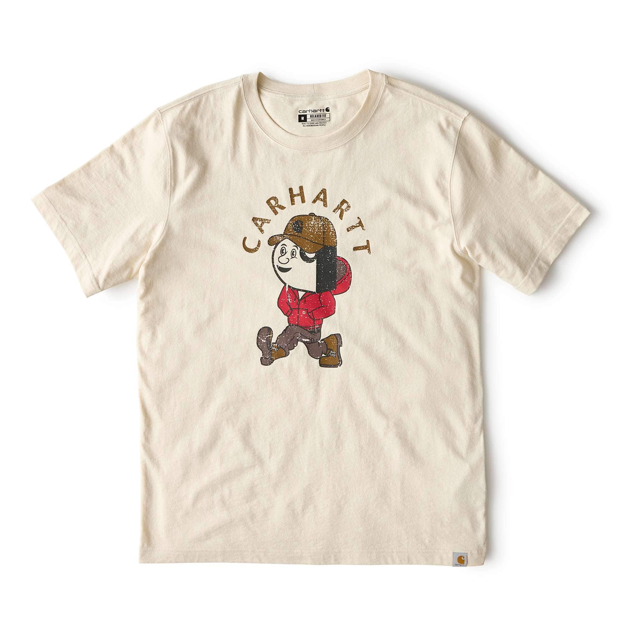 Carhartt 107051 Active Jakke Graphic T-Shirt produktfoto med tryk