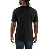 Carhartt 107063 Pocket Script Graphic T-Shirt produktbillede med logo