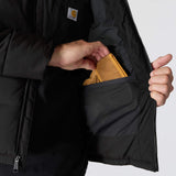 Carhartt 107082 Montana Loose Fit Insulated Jakke detalje til broderi