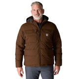 Carhartt 107082 Montana Loose Fit Insulated Jakke produktbillede med tryk