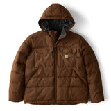 Carhartt 107082 Montana Loose Fit Insulated Jakke detalje med firmalogo