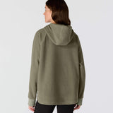 Carhartt 107142 Fleece Hooded Sweatshirt Dame produktbillede med logo