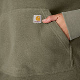 Carhartt 107142 Fleece Hooded Sweatshirt Dame materiale med firmalogo