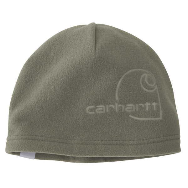 Carhartt 107186 Fleece Debossed Hat med tryk eller logo – arbejdstøj og firmatøj