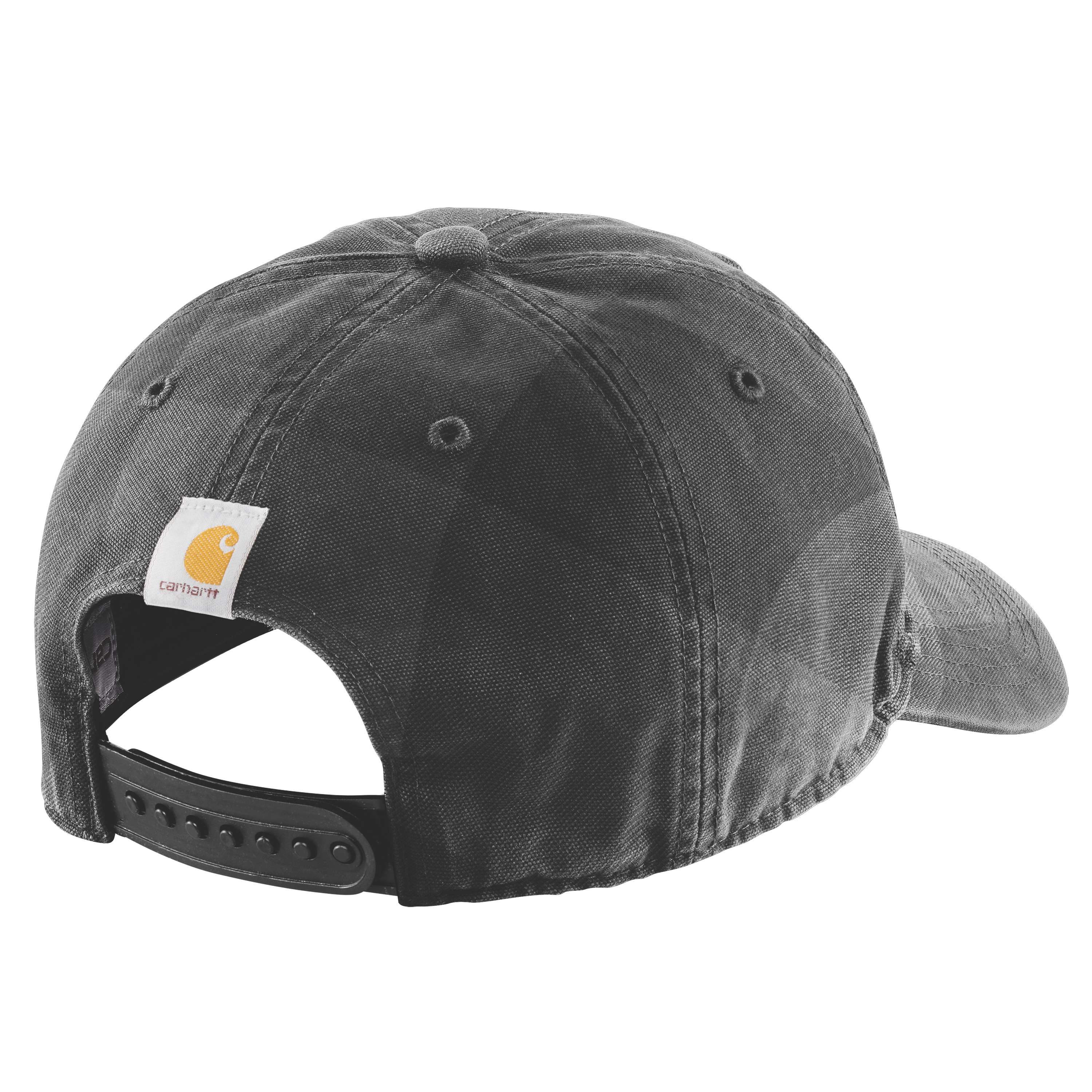 Carhartt 107198 Flannel Cap produktbillede med logo