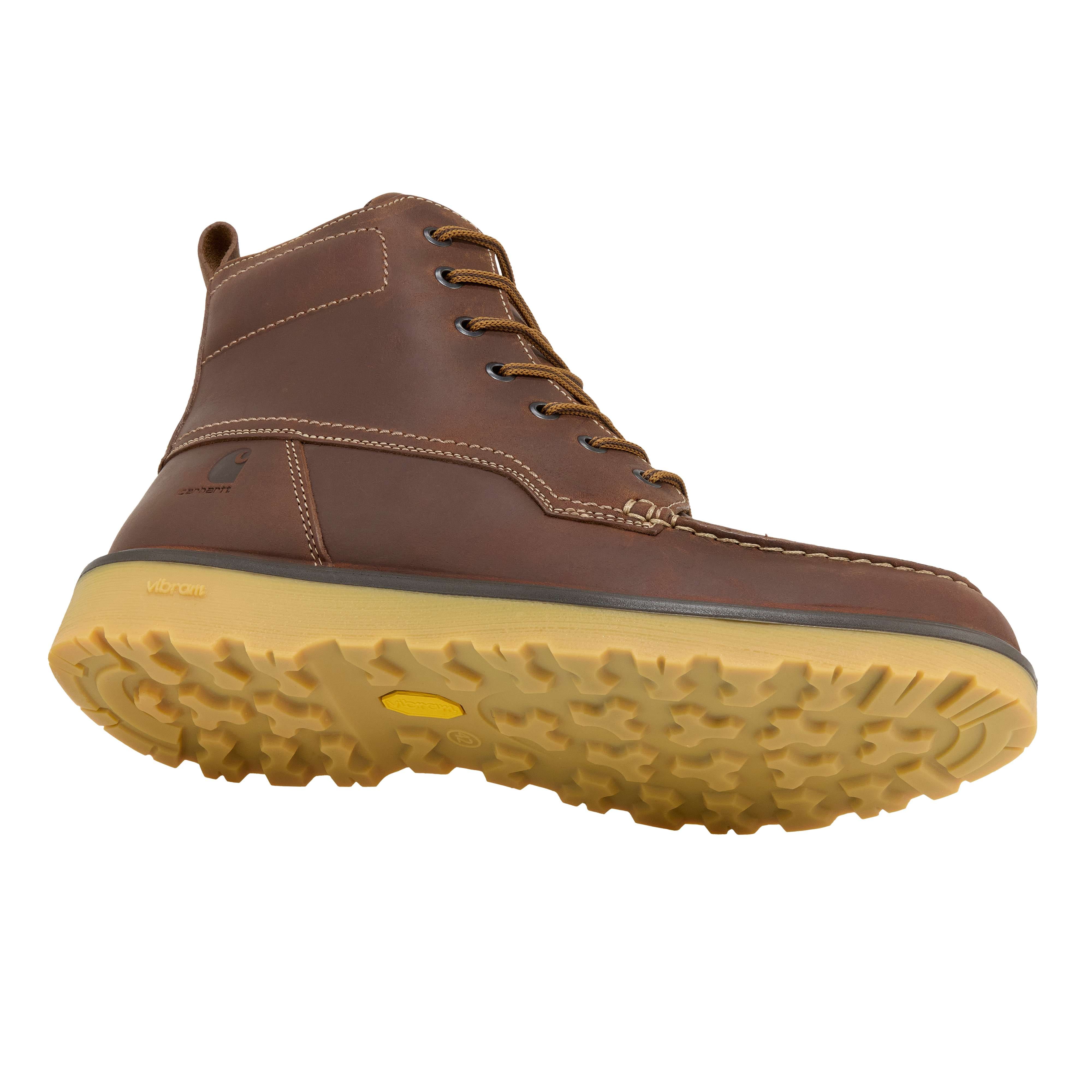 Carhartt 400021 Greenfields 2 Workboot detalje med firmalogo