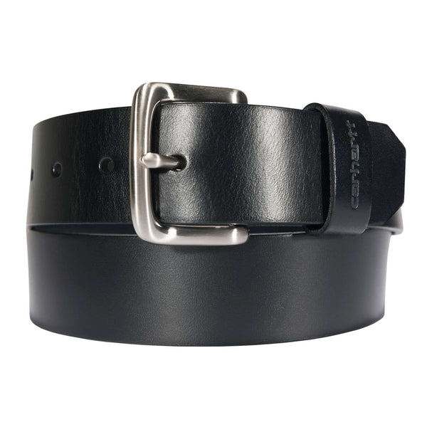 Carhartt A0005509 Leather Classic Buckle Bælte med tryk eller logo – arbejdstøj og firmatøj