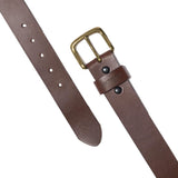 Carhartt A0005509 Leather Classic Buckle Bælte produktbillede med tryk