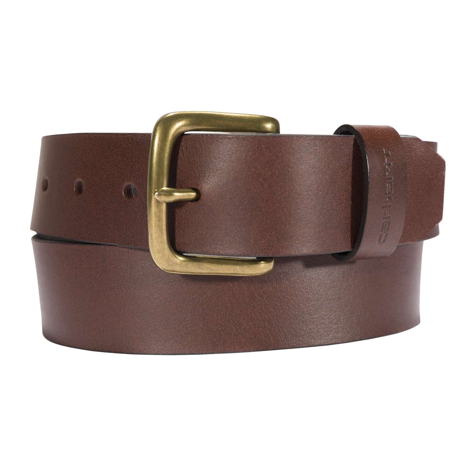Carhartt A0005509 Leather Classic Buckle Bælte materiale med firmalogo