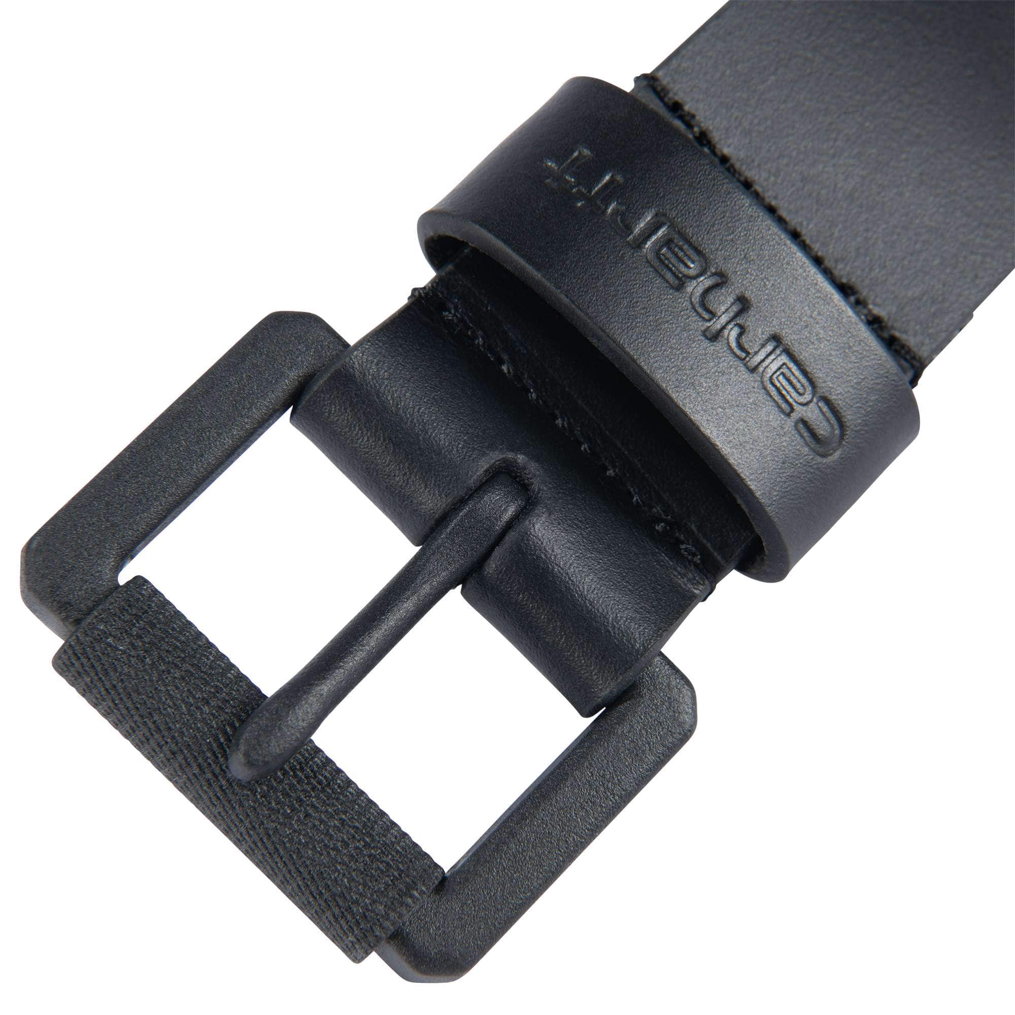 Carhartt A0005562 Bridle Leather Roller Buckle Bælte produktbillede med logo