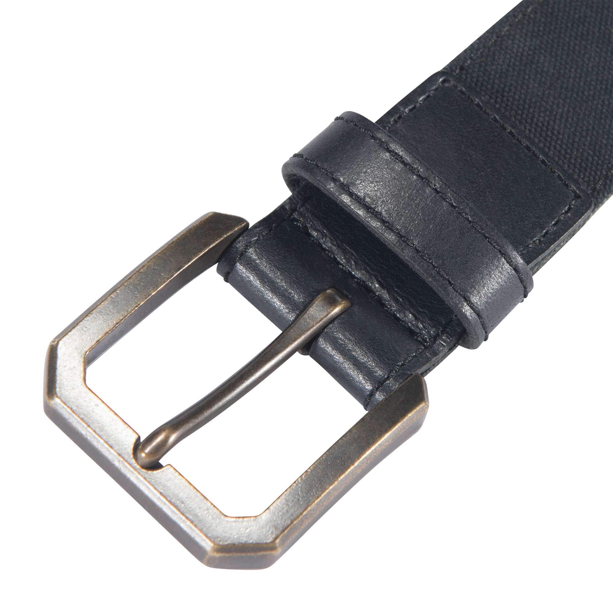 Carhartt A0005782 Canvas Duck Bælte nærbillede med logo