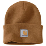 Carhartt A18 Knit Cuffed Beanie materiale med firmalogo