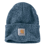 Carhartt A18 Knit Cuffed Beanie produktbillede med tryk