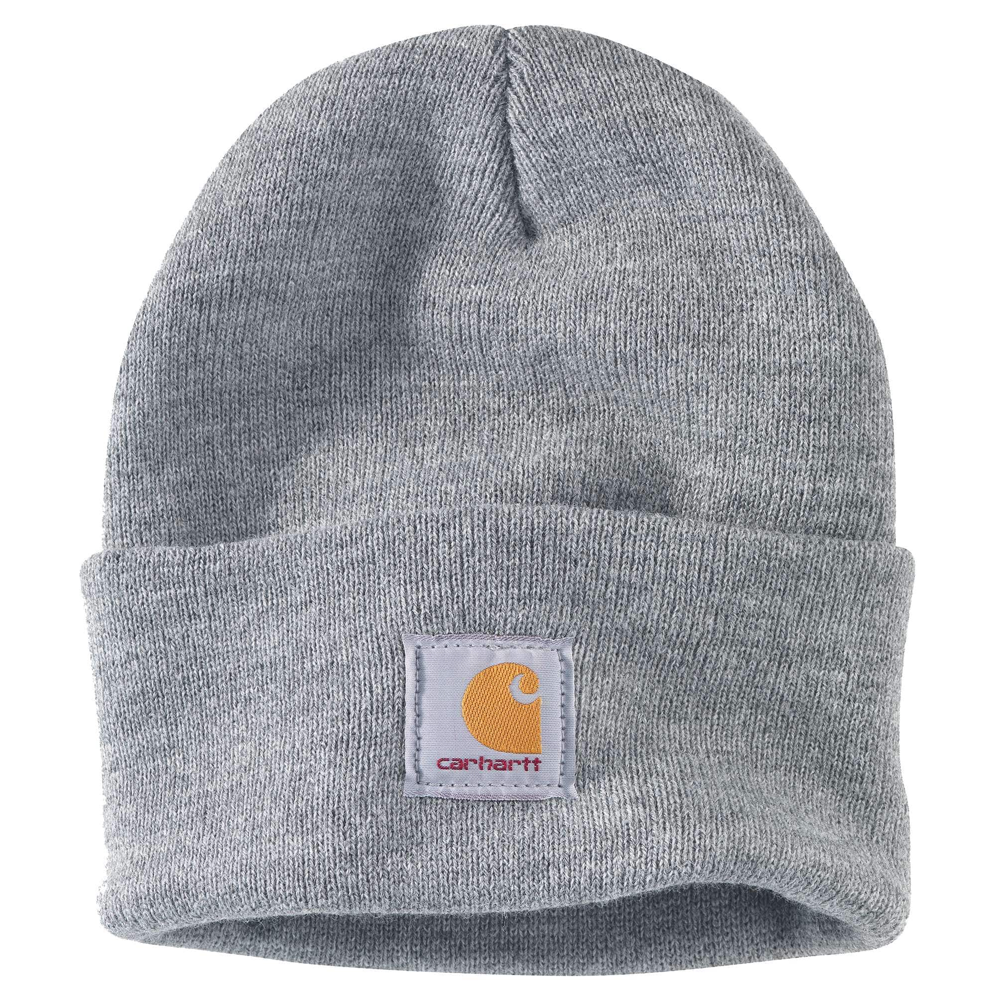 Carhartt A18 Knit Cuffed Beanie materiale med logo