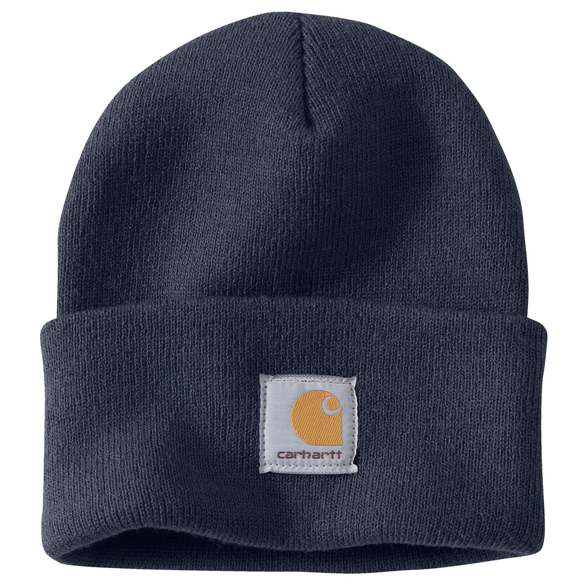 Carhartt A18 Knit Cuffed Beanie produktbillede til broderi