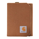 Carhartt B0000236 Nylon Duck Trifold Pung produktfoto med tryk