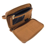 Carhartt B0000246 Nylon Duck Lay-Flat Clutch Pung Dame detalje til broderi
