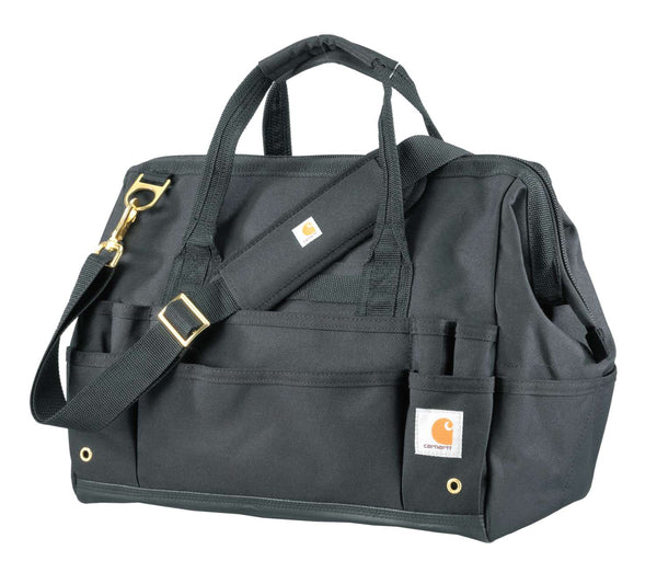 Carhartt B0000518 16-Inch 30 Pocket Tool Bag med tryk eller logo – arbejdstøj og firmatøj