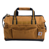 Carhartt B0000518 16-Inch 30 Pocket Tool Bag nærbillede med logo