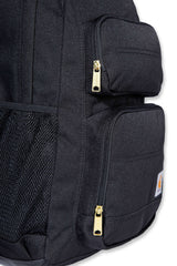 Carhartt B0000532 27L Single-Compartment Backpack nærbillede med logo